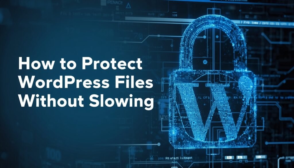 how to protect wordpress files