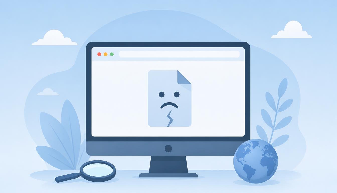 the specified url cannot be found